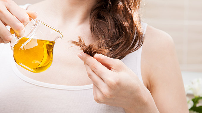 Olejek herbaciany na włosy